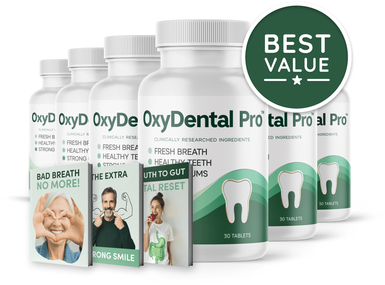 OxyDental Pro 6 bottle package